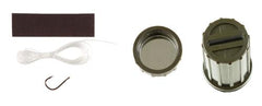 Wasserdichte Box, rund, oliv