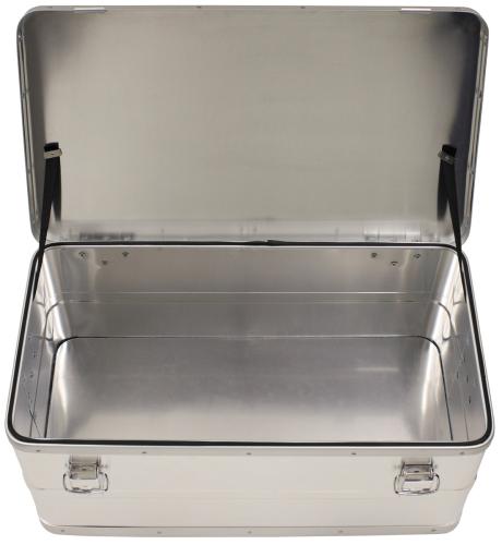 Transportkisten, Alu, 3er Set, 34 l, 55 l, 100 l