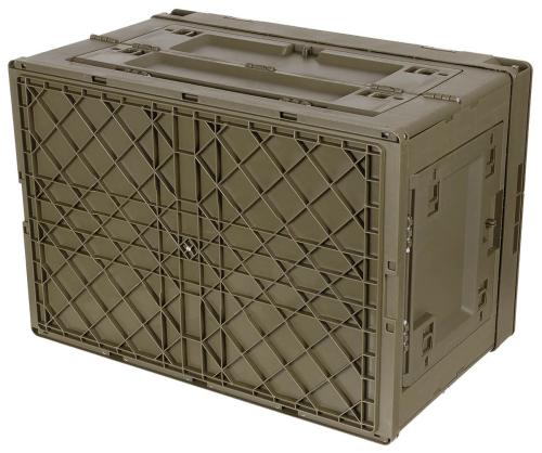 Box, Kunststoff, faltbar, 60 l, oliv