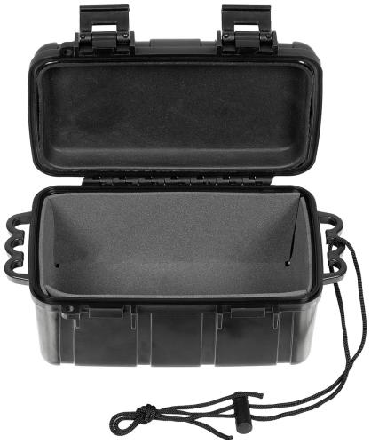 Box, Kunststoff, wasserdicht, gepolstert, schwarz
