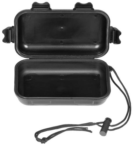 Box, Kunststoff, klein, schwarz