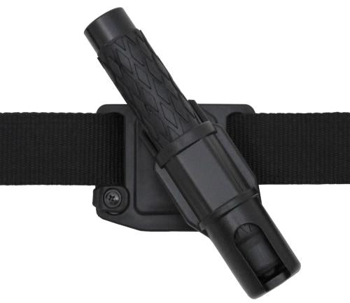 Schlagstockhalter, 9,5 cm, drehbar, schwarz