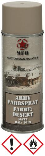 Army Farbspray, DESERT, matt, 400 ml