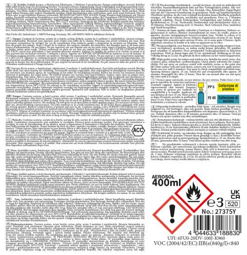 Army Farbspray, UNIVERSALGRUNDIERUNG, 400 ml