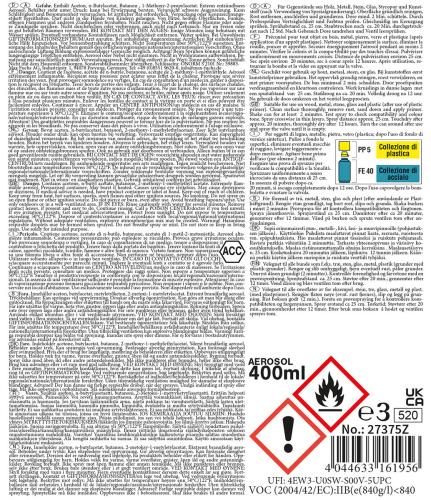 Army Farbspray, KLARLACK, matt, 400 ml