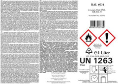 Army Lack, WALD GRÜN, matt, Dose, 1 l