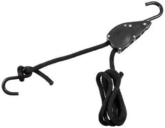 Spannseil, 11 mm, 2 Meter, mit Ratschensicherung, schwarz