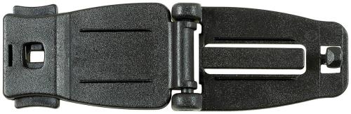 Adapter-Clip, Plastik, "MOLLE", schwarz