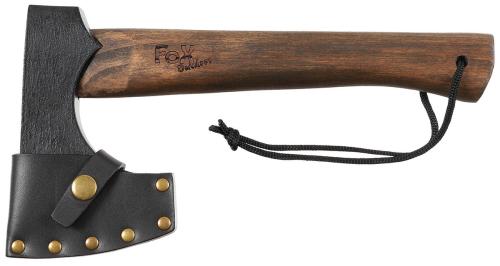 Axt, "Viking", Holzstiel, Lederscheide