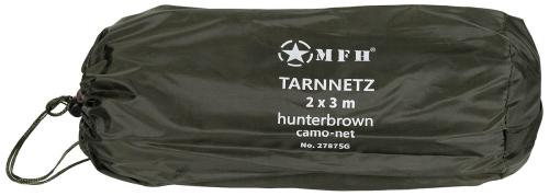 Tarnnetz, 2 x 3 m, wendbar, hunter-braun/ oliv