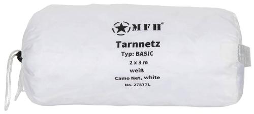 Tarnnetz, 2 x 3 m, "Basic", weiß