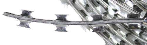 Stacheldraht, Metall verzinkt, ca. 50 m, Durchmesser 30 cm