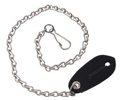 Gliederkette, Karabiner/Leder