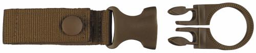 Flaschenhalter, coyote tan, für Gürtel und "MOLLE"-System
