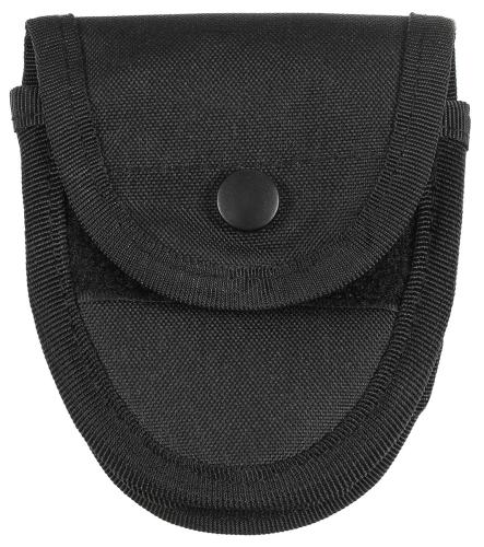 Handschellenetui, Nylon, mit Klett, schwarz