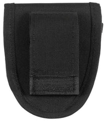 Handschellenetui, Nylon, mit Klett, schwarz
