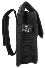Handschellenetui, Nylon, mit Klett, schwarz
