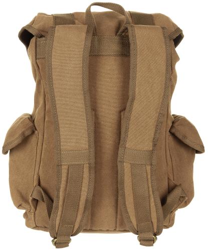 Rucksack, Canvas, "PT", braun