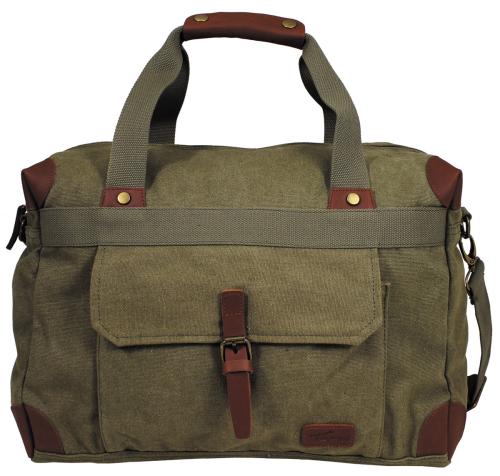 Handtasche, Canvas, "PT", oliv