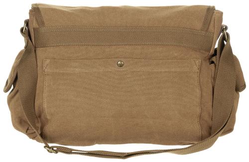 Handtasche, Canvas, "PT", braun