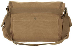Handtasche, Canvas, "PT", braun