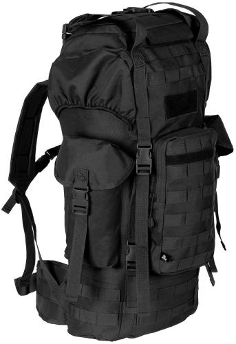 BW Kampfrucksack, "MOLLE", 65 l, Alu-Aussteifung, schwarz