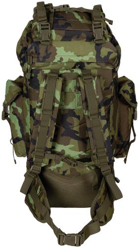 BW Kampfrucksack, "MOLLE", 65 l, Alu-Ausst., M95 CZ tarn