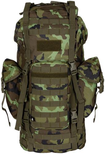 BW Kampfrucksack, "MOLLE", 65 l, Alu-Ausst., M95 CZ tarn
