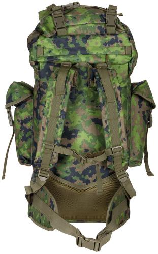 BW Kampfrucksack, "MOLLE", 65 l, Alu-Ausst., M05 tarn