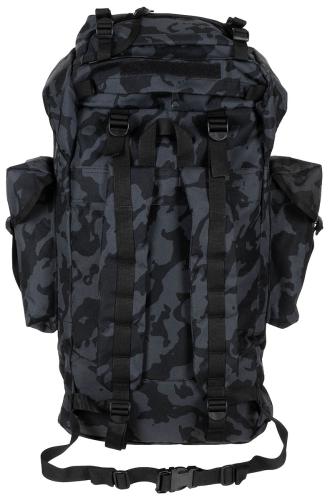 BW Kampfrucksack, 65 l, Alu-Aussteifung, night-camo