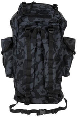 BW Kampfrucksack, 65 l, Alu-Aussteifung, night-camo