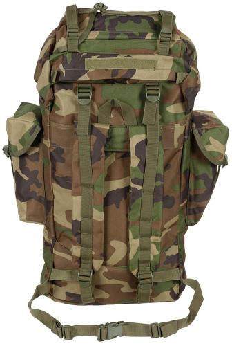 BW Kampfrucksack, 65 l, Alu-Aussteifung, woodland