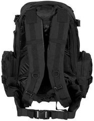 Ital. Rucksack, schwarz, "Tactical-Modular"