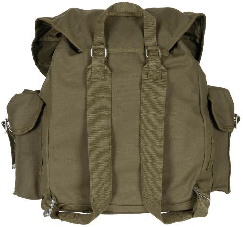 BW Rucksack, oliv, Canvas