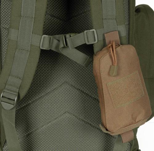 Tasche, für Schultergurt, "MOLLE", coyote tan