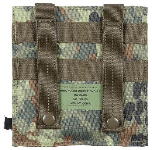 Magazintasche, 2-fach,"MOLLE", flecktarn