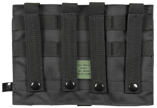 Magazintasche,3-fach,"MOLLE", schwarz