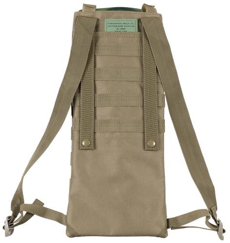 Trinksystem, "MOLLE", 2,5 l, mit TPU-Beutel, coyote tan