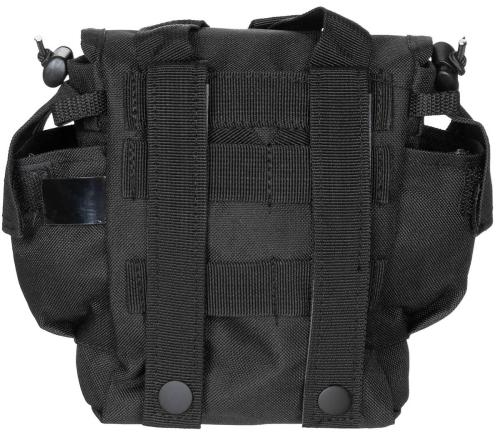Trinkflaschen Tasche, "MOLLE", schwarz