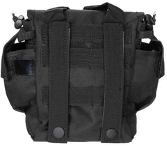 Trinkflaschen Tasche, "MOLLE", schwarz