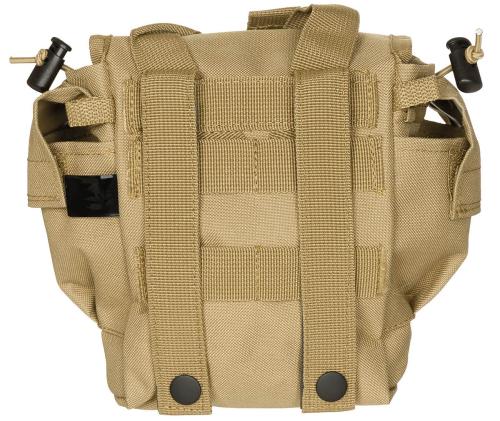 Trinkflaschen Tasche, "MOLLE", coyote tan