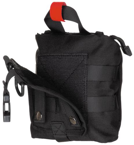 Tasche, Erste-Hilfe, klein, "MOLLE IFAK", schwarz