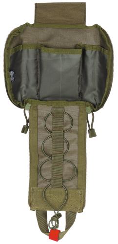 Tasche, Erste-Hilfe, klein, "MOLLE IFAK", oliv