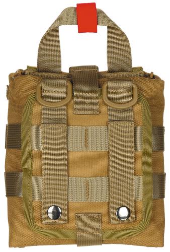 Tasche, Erste-Hilfe, klein, "MOLLE IFAK", coyote tan