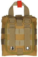 Tasche, Erste-Hilfe, klein, "MOLLE IFAK", coyote tan