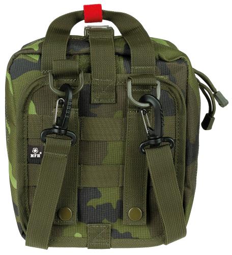 Tasche, Erste-Hilfe, groß, "MOLLE IFAK", M 95 CZ tarn
