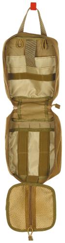 Tasche, Erste-Hilfe, groß, "MOLLE IFAK", coyote tan