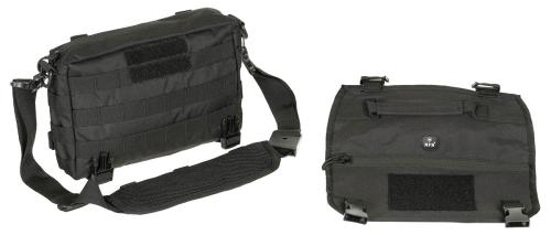Schulter-Tragetasche, "MOLLE", schwarz
