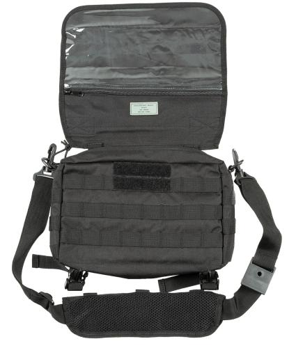 Schulter-Tragetasche, "MOLLE", schwarz