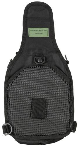 Schulter-Umhängetasche, "MOLLE", schwarz